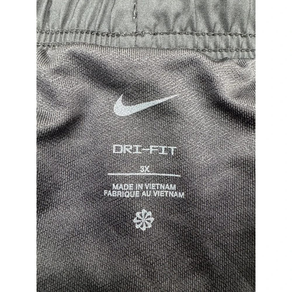 Nike Womens Dri-FIT Running Shorts Plus Size 3X Gray Black CZ2857-083 NEW - Picture 7 of 14